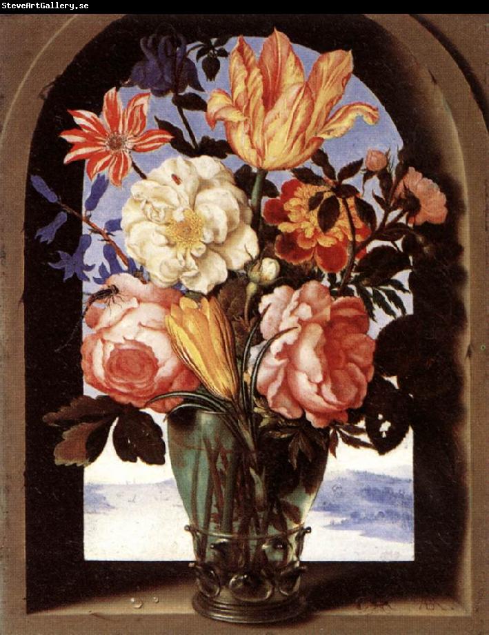 BOSSCHAERT, Ambrosius the Elder Bouquet of Flowers